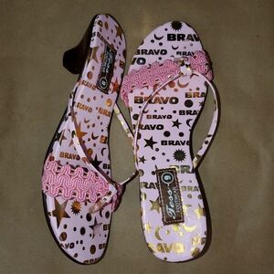 Vintage tess footwear pink sandals